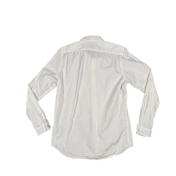 WHITE PS PAUL SMITH WHITE OXFORD SHIRT WITH RAINBOW ZEBRA MEDIUM - Picture 2 of 4